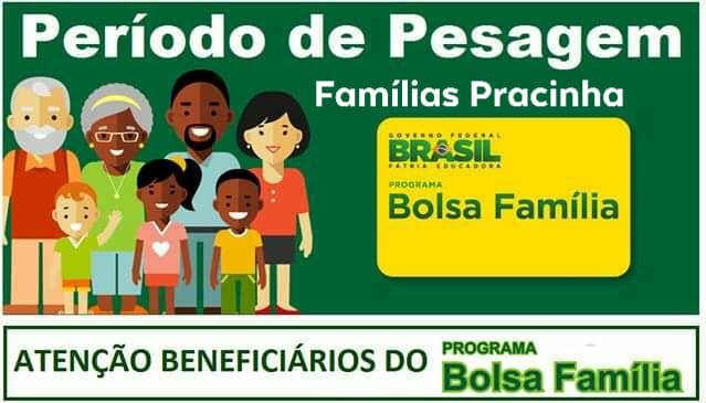 Começa a Pesagem dos Beneficiários do Programa Bolsa Família.