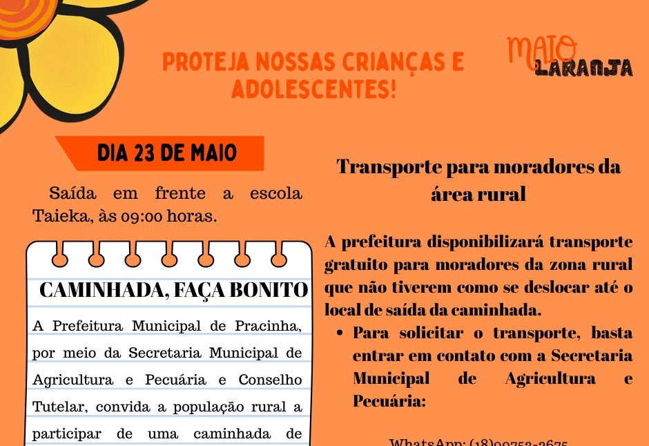 Caminhada Faça Bonito