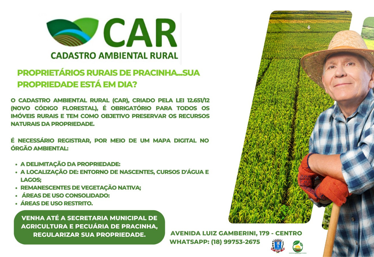 Cadastro Ambiental Rural - CAR