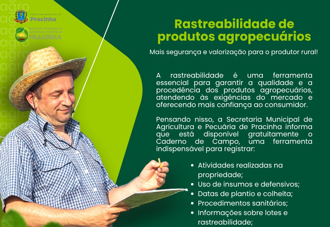 Rastreabilidade de Produtos Agropecuários